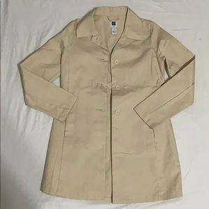 Gap Cream Colored Dress/Pea Coat